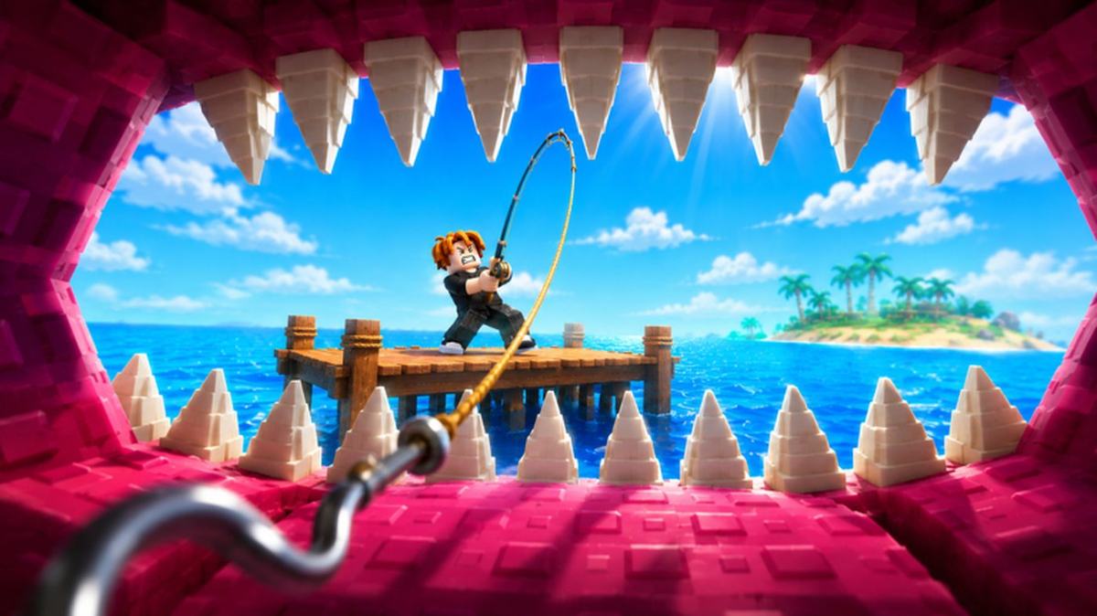 Official Deep Fishing screenshot: a mixed haul of fish of different colours and rarities